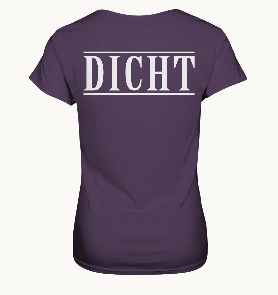 HACKE DICHT Vorne + hinten Druck - Frauen Shirt - Baufun Shop