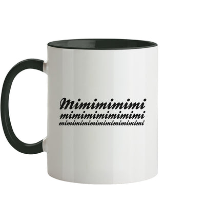 mimimimi tasse - Tasse zweifarbig