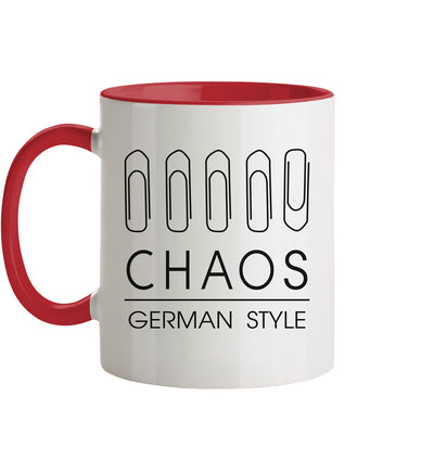 Chaos German Style - Tasse zweifarbig