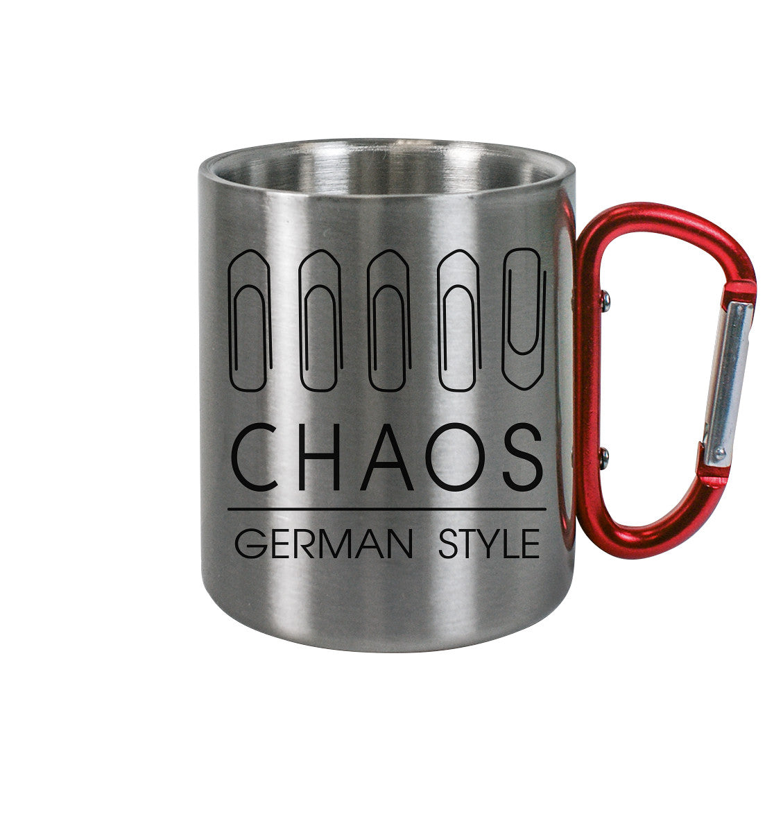 Chaos German Style - Edelstahl Tasse