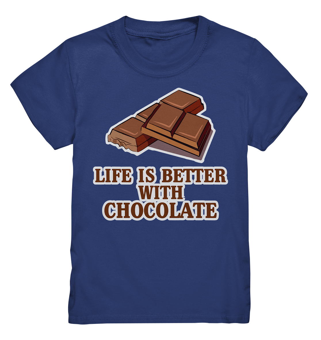 Life is better with chocolate - Kids Premium Shirt