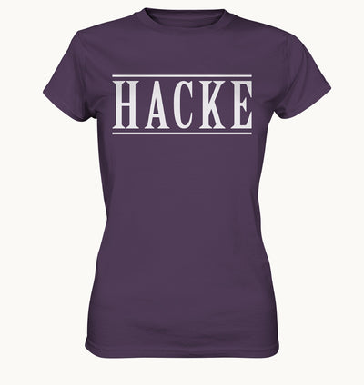 Hacke - Lustiges Partner Shirt (Frauenversion) - Baufun Shop