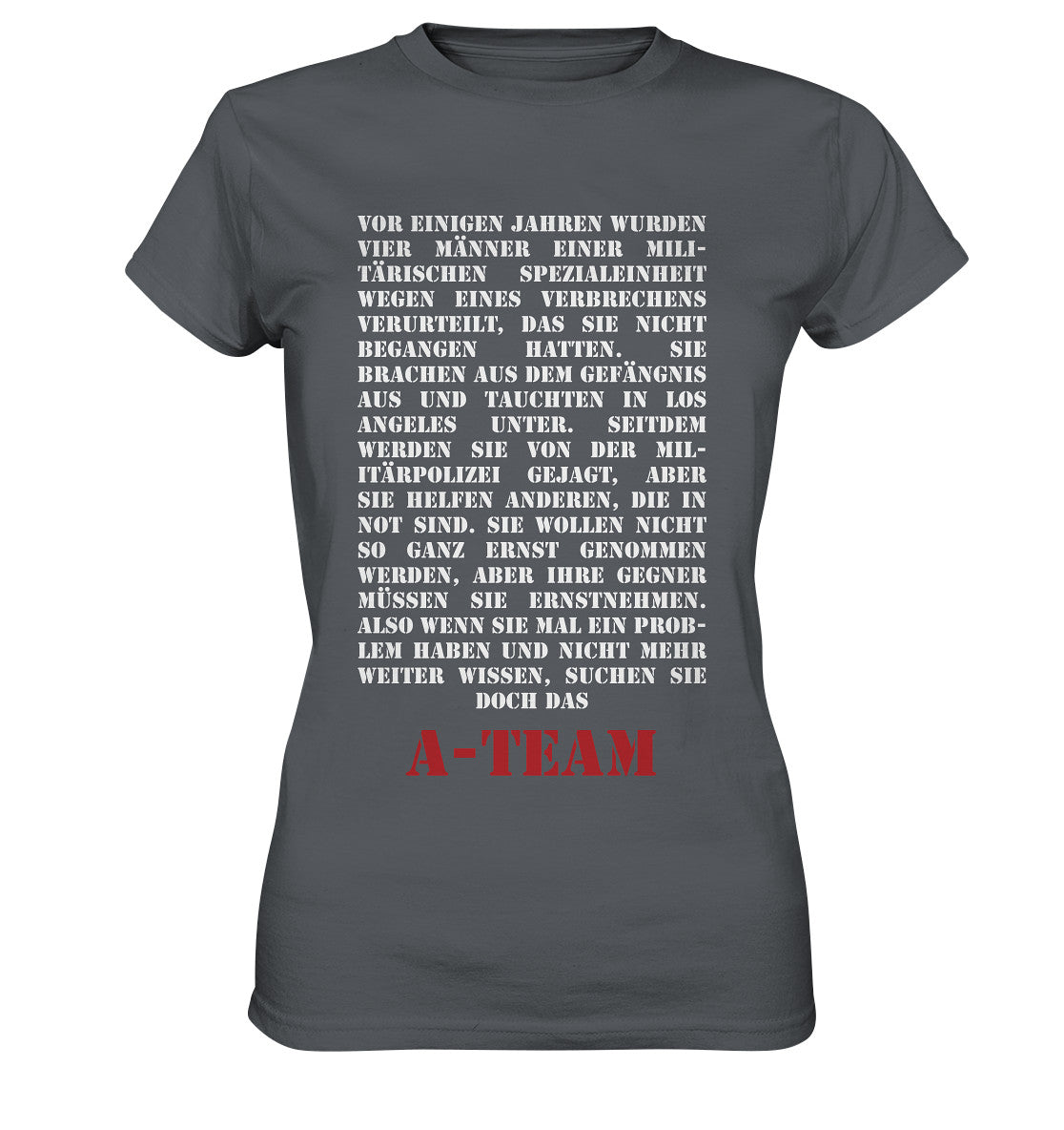 A-Team Theme - Ladies Premium Shirt