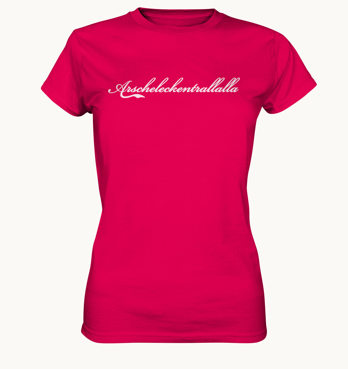 Arscheleckentrallalla - Frauen Shirt - Baufun Shop