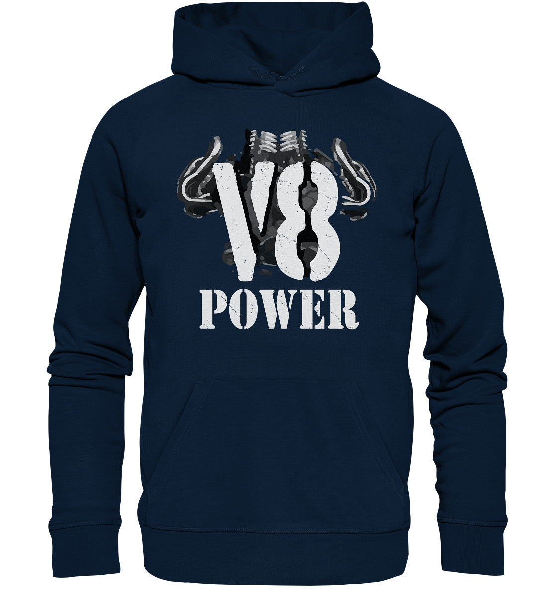 V8 Power - Organic   Hoodie