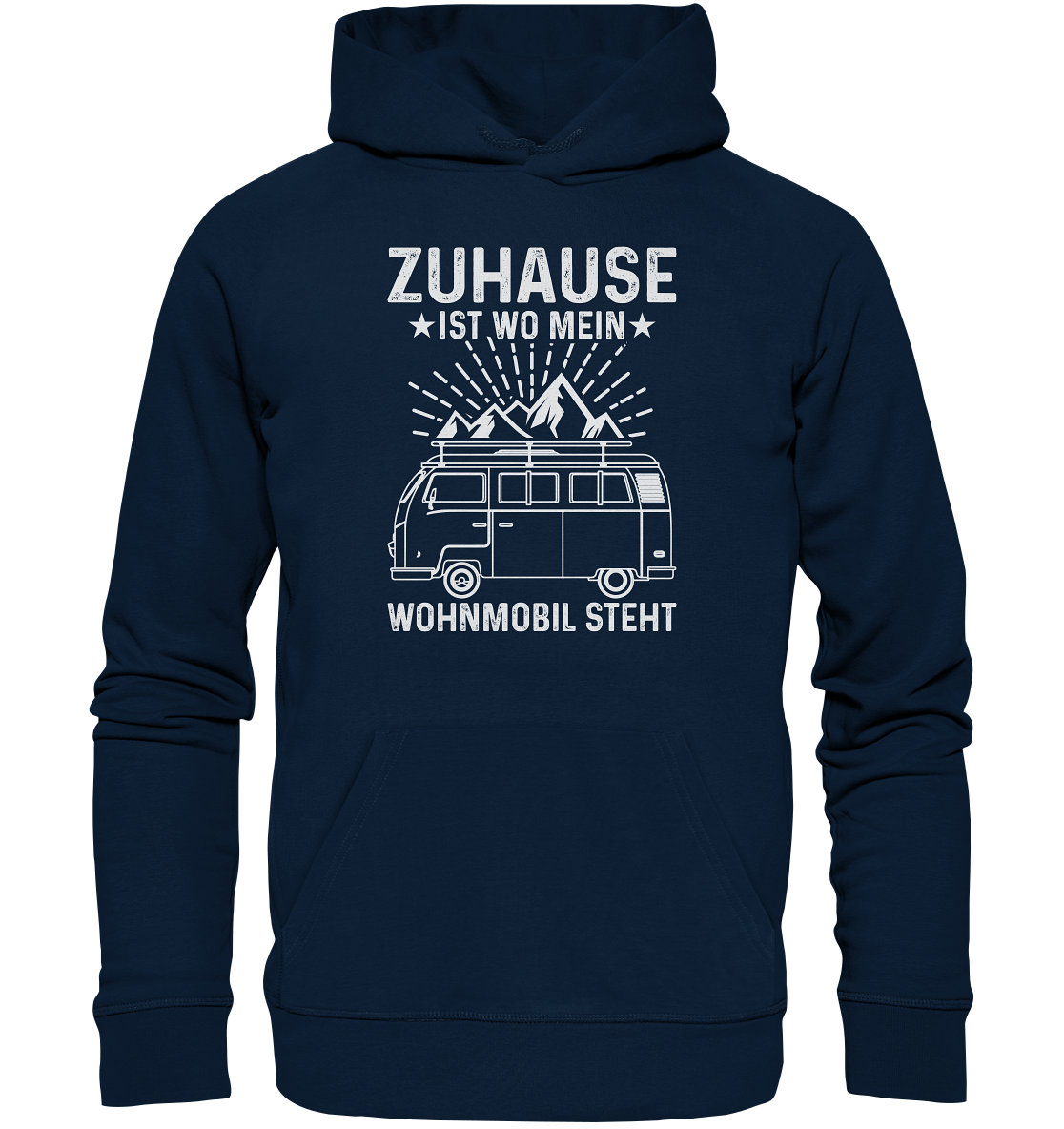 Zuhause ist wo mein Wohnmobil steht  - Organic   Hoodie