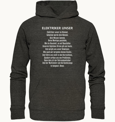 Elektriker Unser - Organic   Hoodie