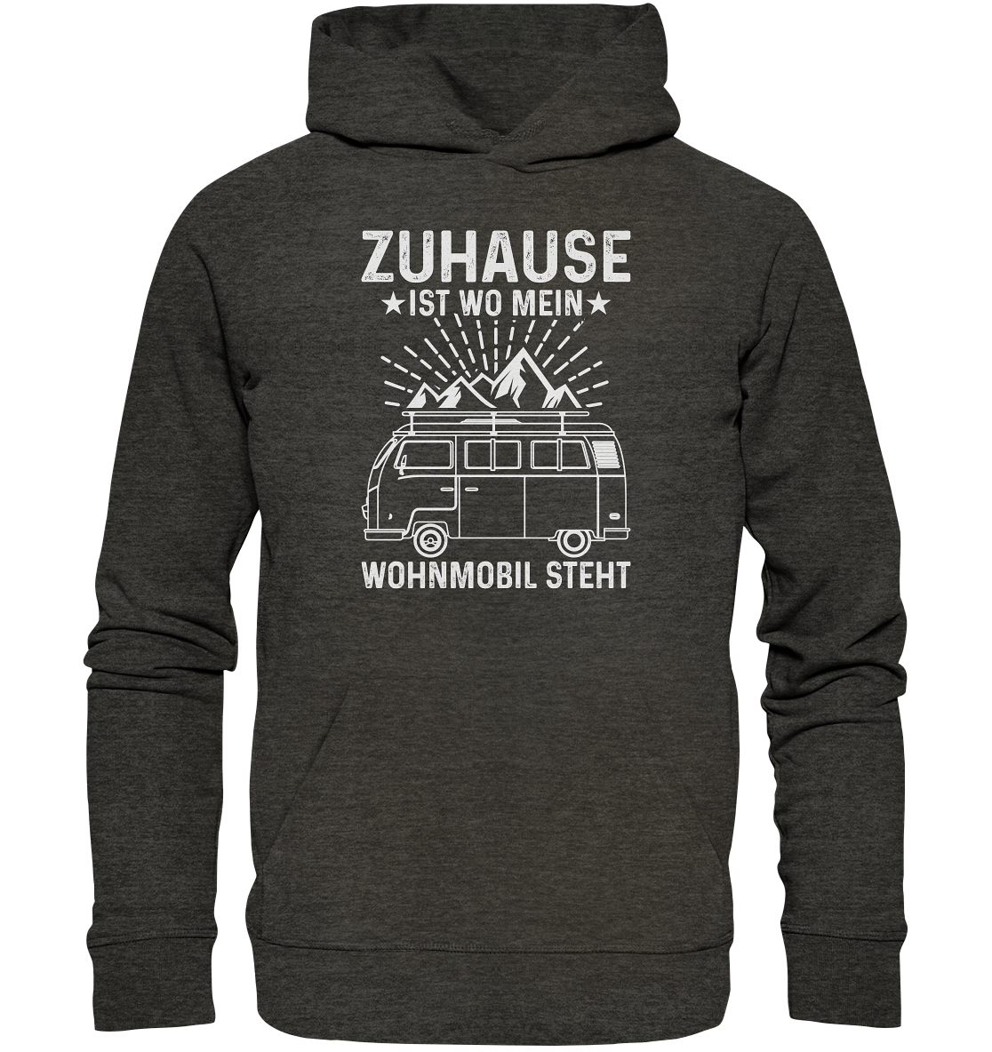 Zuhause ist wo mein Wohnmobil steht  - Organic   Hoodie