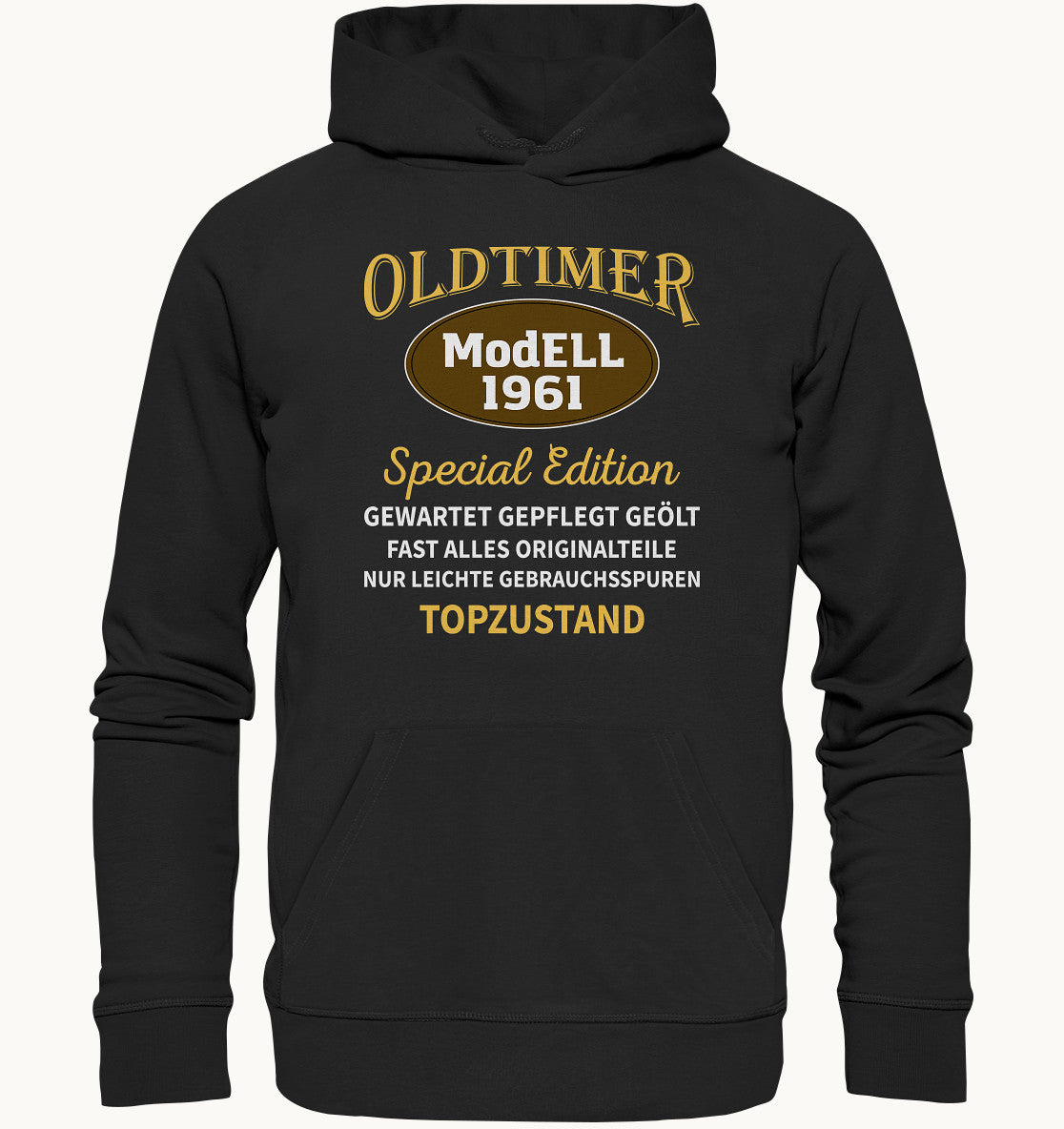 Oldtimer , ModELL 1961 - Organic   Hoodie