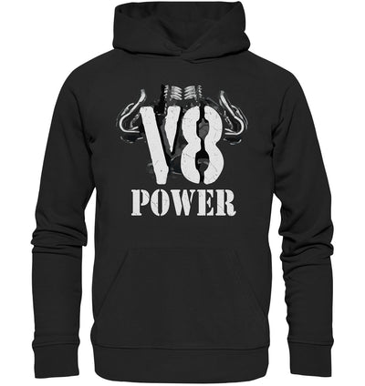 V8 Power - Organic   Hoodie