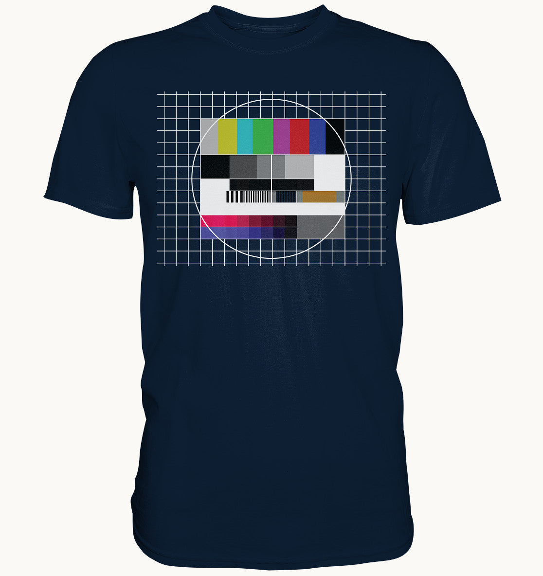 Testbild / Störbild 80ziger/90ziger - Premium Shirt