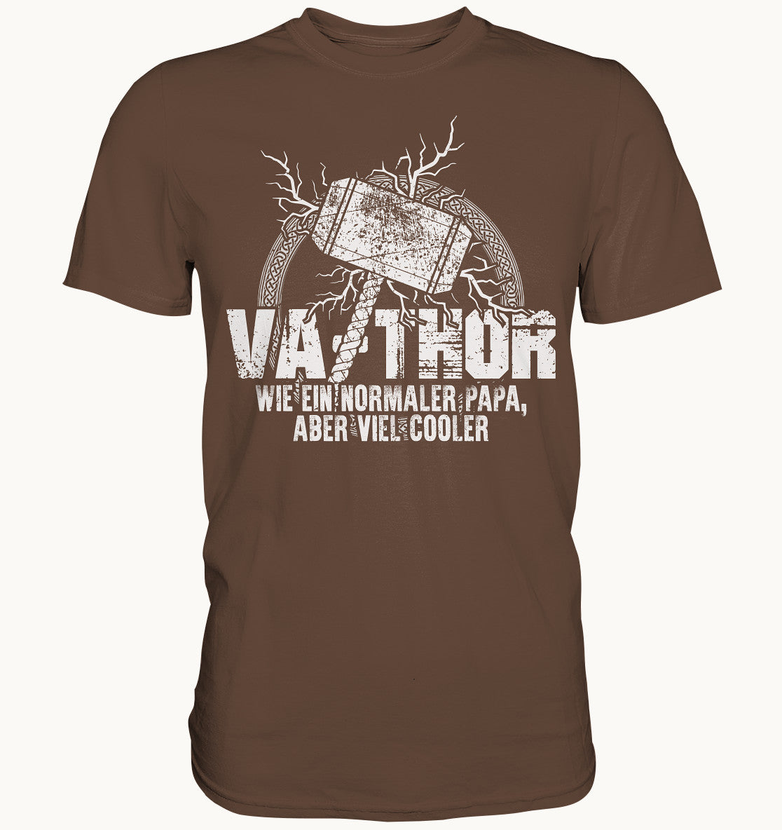 Va-Thor - wie ein normaler Vater nur viel cooler - Premium Shirt