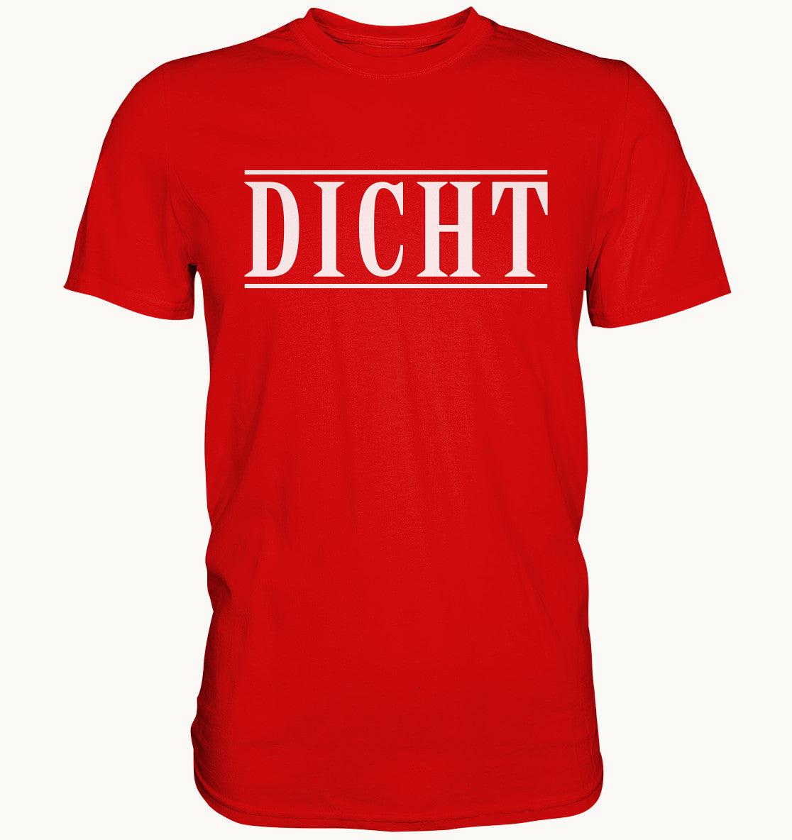 DICHT - Lustiges Partner Shirt - Baufun Shop