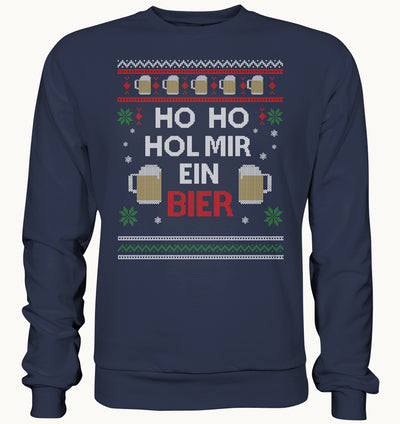 Ho Ho Hol mir ein Bier - Premium Sweatshirt