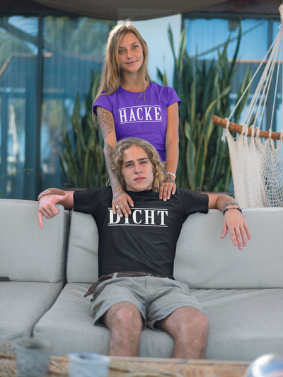 Hacke - Lustiges Partner Shirt - Baufun Shop